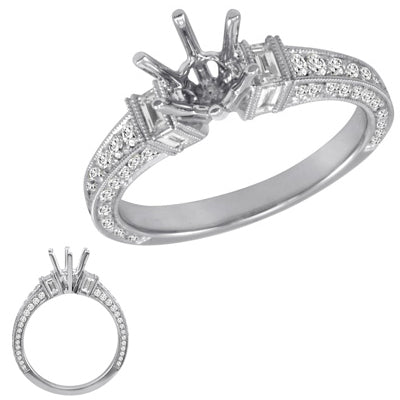 Palladium Engagement Ring - EN7094-PD