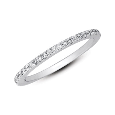 White Gold Matching Band - EN7102-BWG