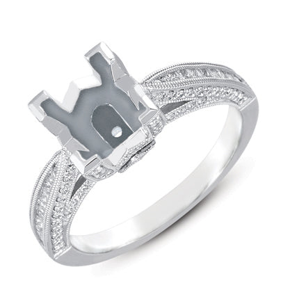 Platinum Engagement Ring - EN7123-PL