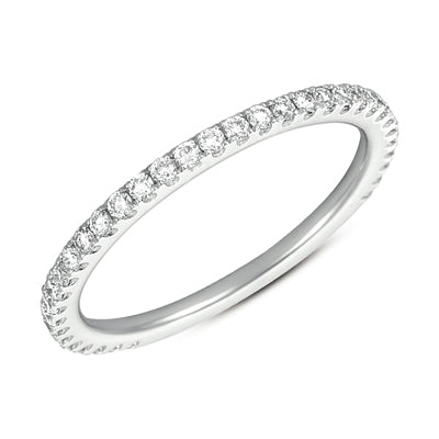 White Gold Matching Band - EN7125-BWG