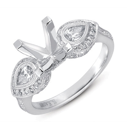 White Gold Engagement Ring - EN7127WG