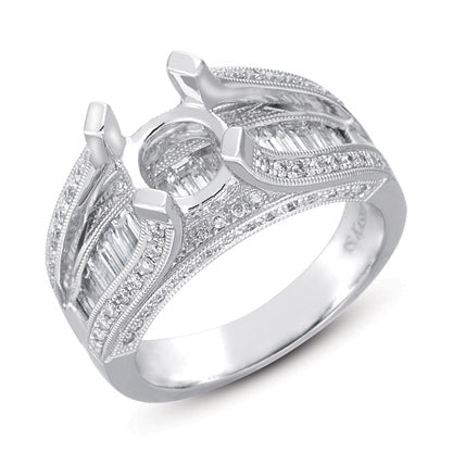 White Gold Engagement Ring - EN7128WG