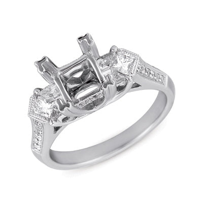 White Gold Engagement Ring - EN7136WG