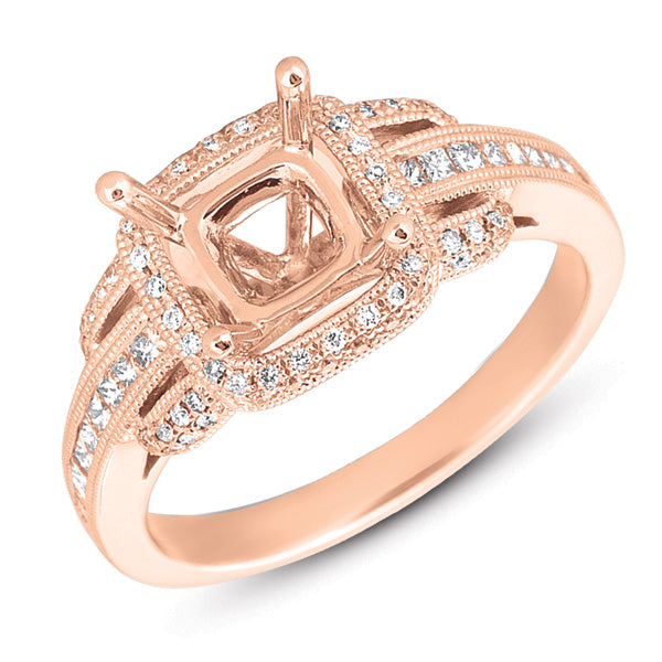 Rose Gold Engagement Ring - EN7143RG