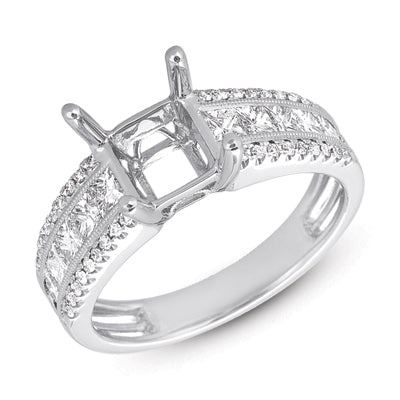 White Gold Engagement Ring - EN7146WG