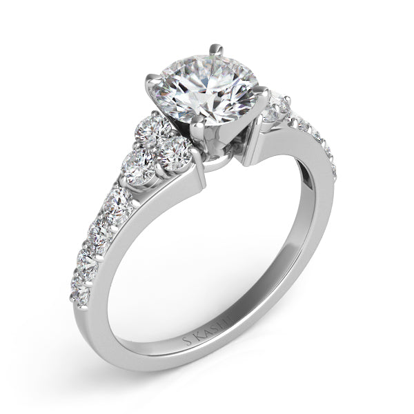 Platinum Engagement Ring - EN7154-PL