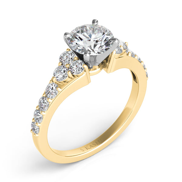 Yellow Gold Engagement Ring - EN7154YG