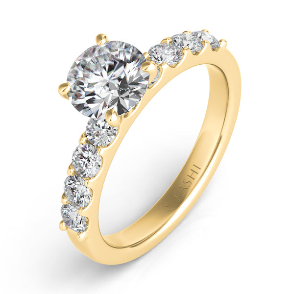 Yellow Gold Engagement Ring - EN7164YG