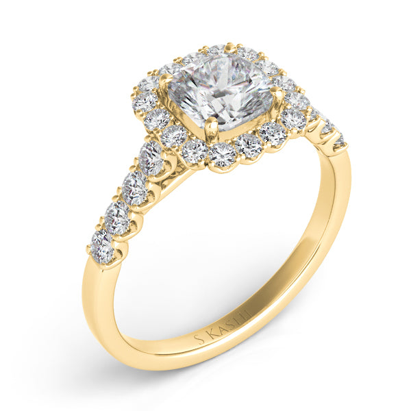 Yellow Gold Engagement Ring - EN7168-5.5MYG