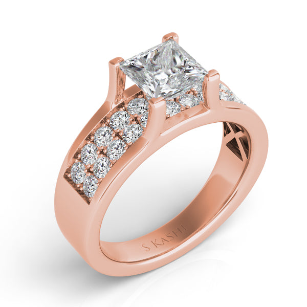 Rose Gold Engagement Ring - EN7174RG