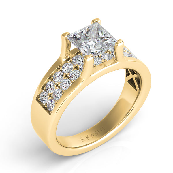 Yellow Gold Engagement Ring - EN7174YG