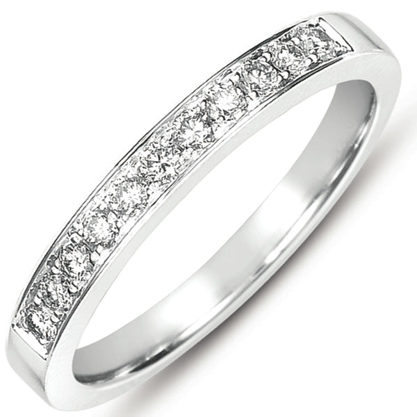 White Gold Matching Band - EN7178-BWG