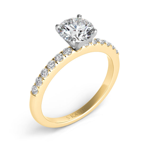 Yellow Gold Engagement Ring - EN7195YG