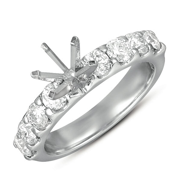 White Gold Engagement Ring - EN7198WG