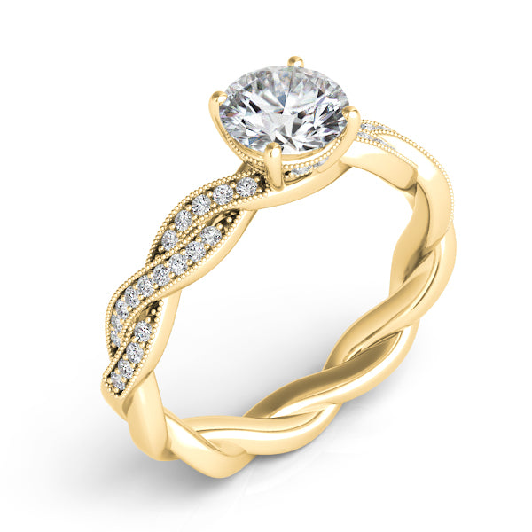 Yellow Gold Engagement Ring - EN7213YG