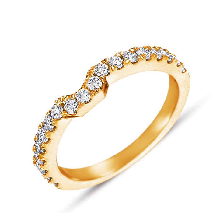 Yellow Gold Matching Band - EN7217-BYG