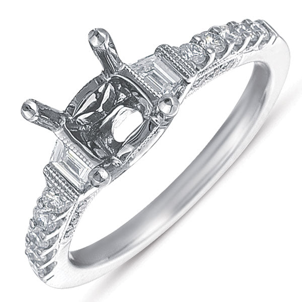 Platinum Engagement Ring - EN7228-PL