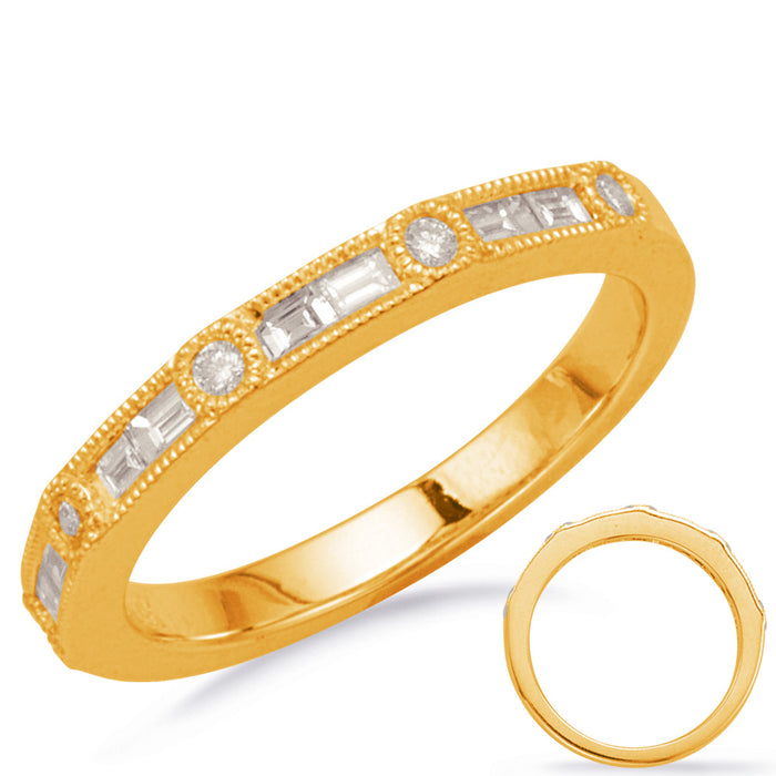 Yellow Gold Matching Band - EN7233-B8X6MYG