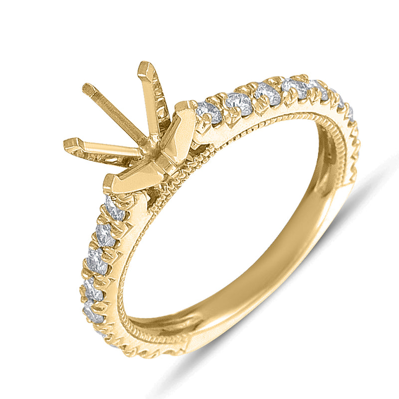 Yellow Gold Engagement Ring - EN7236YG