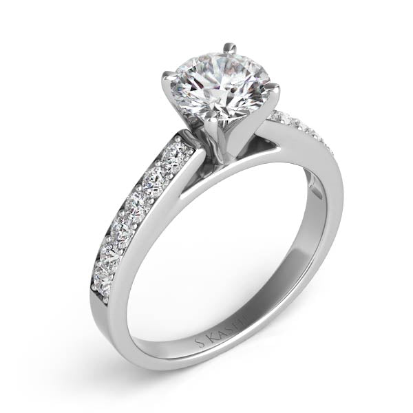 Platinum Engagement Ring - EN7246-PL