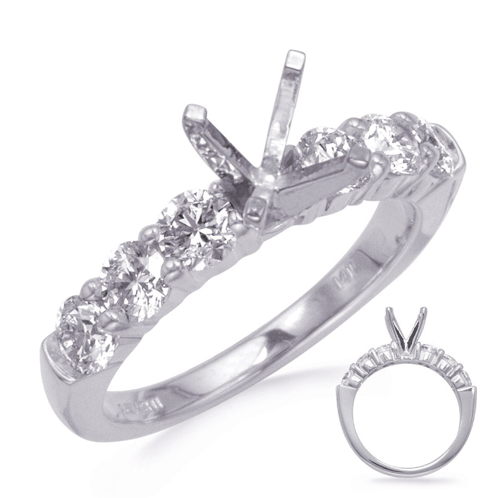 White Gold Engagement Ring - EN7250WG