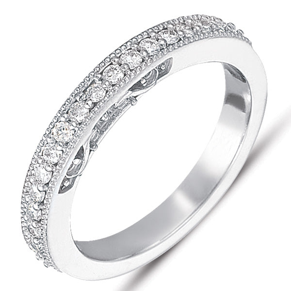 Palladium Diamond Band - EN7253-BPD