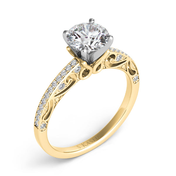 Yellow Gold Engagement Ring - EN7261YG