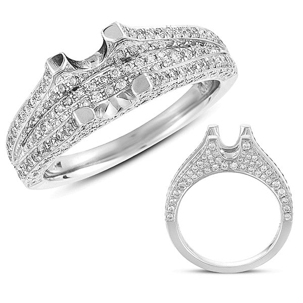 White Gold Engagement Ring - EN7263WG