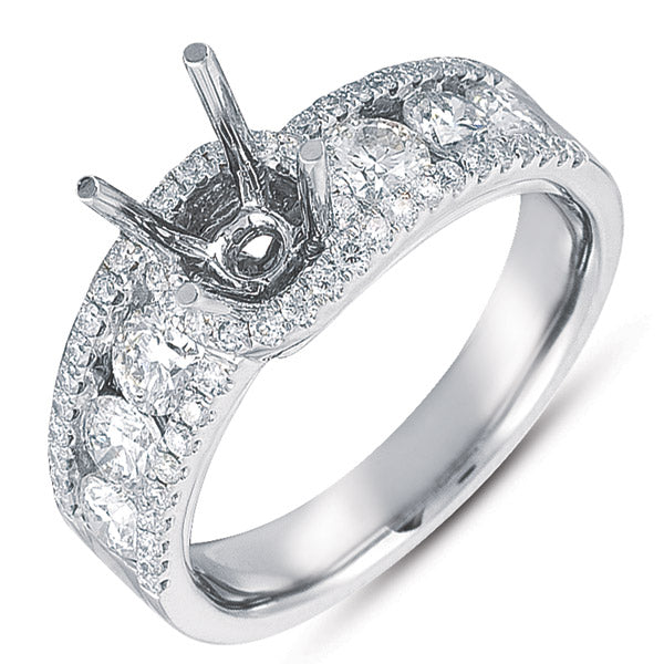 White Gold Engagement Ring - EN7267-1WG