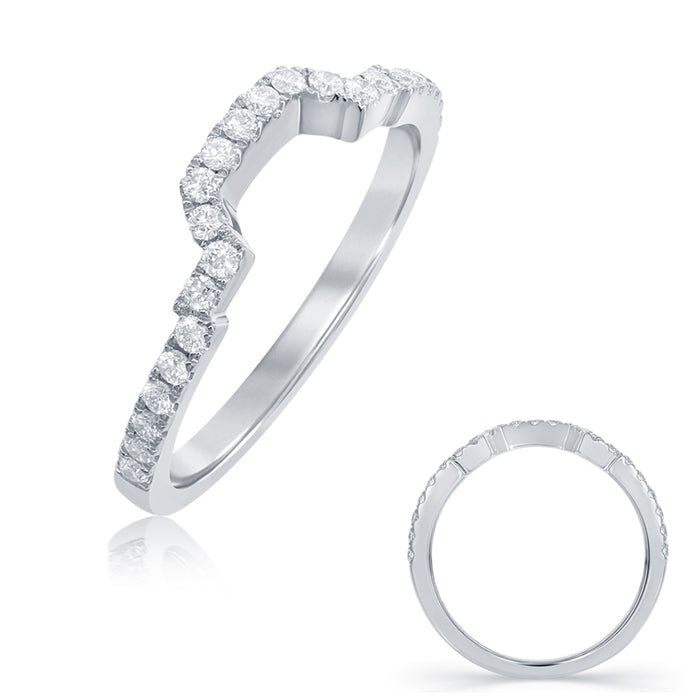 White Gold Matching Band - EN7269-B1WG