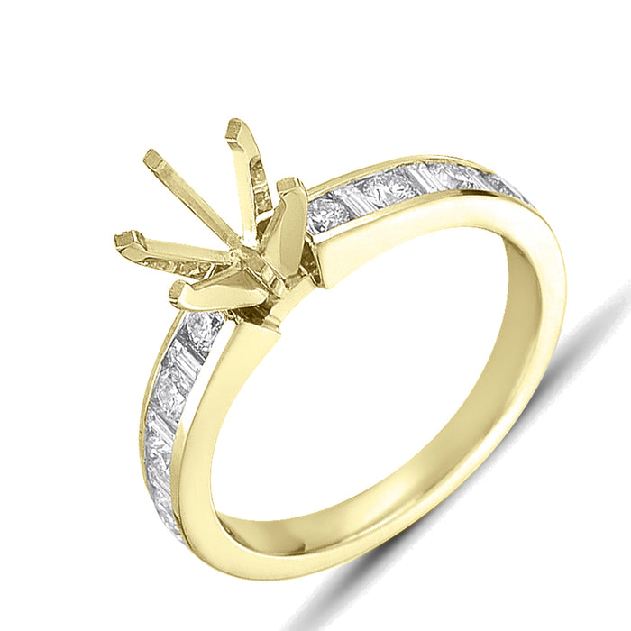 Yellow Gold Engagement Ring - EN7271YG