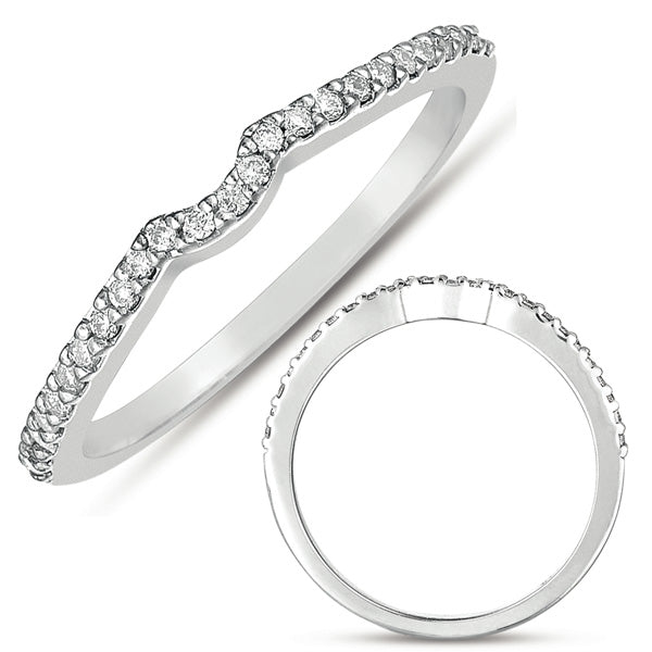 White Gold Matching Band - EN7273-BWG