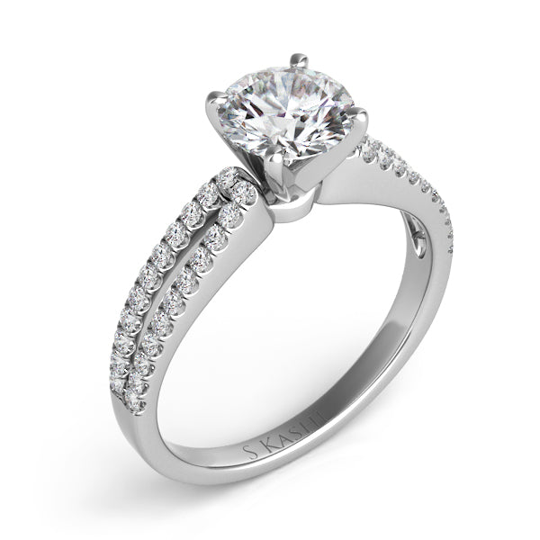 Platinum Engagement Ring - EN7273-PL