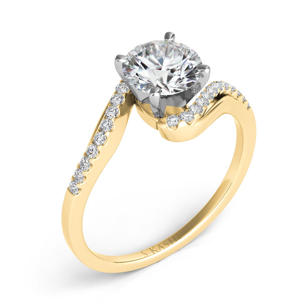 Yellow Gold Engagement Ring - EN7274YG