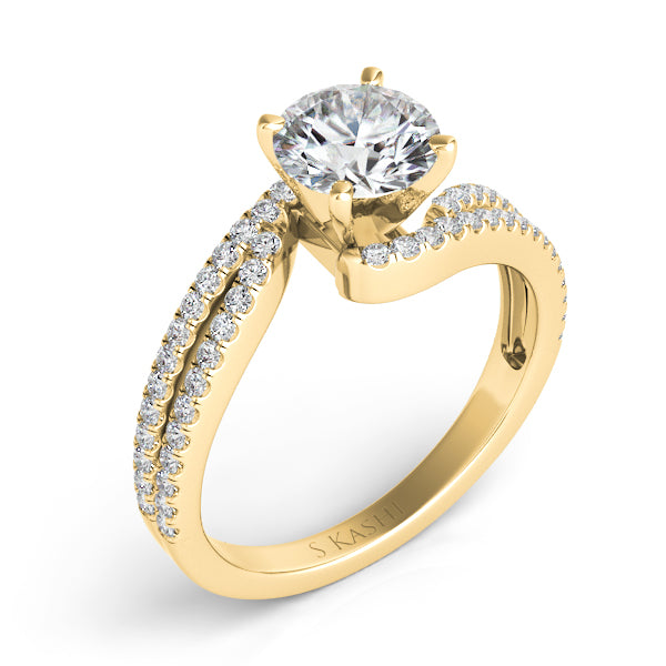 Yellow Gold Engagement Ring - EN7277YG