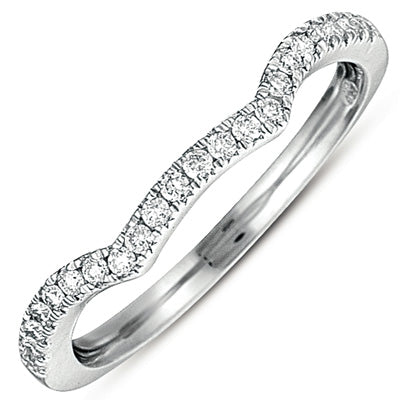 White Gold Matching Band For En7278 - EN7278-BWG