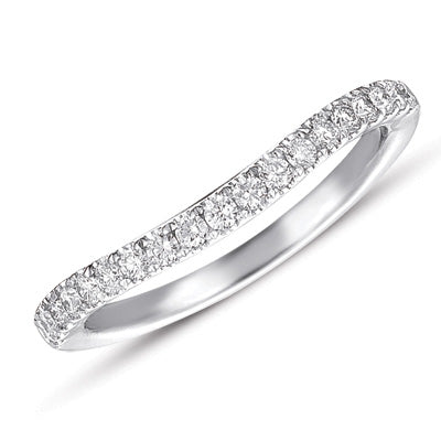 White Gold Matching Band For En7284 - EN7284-B10WG