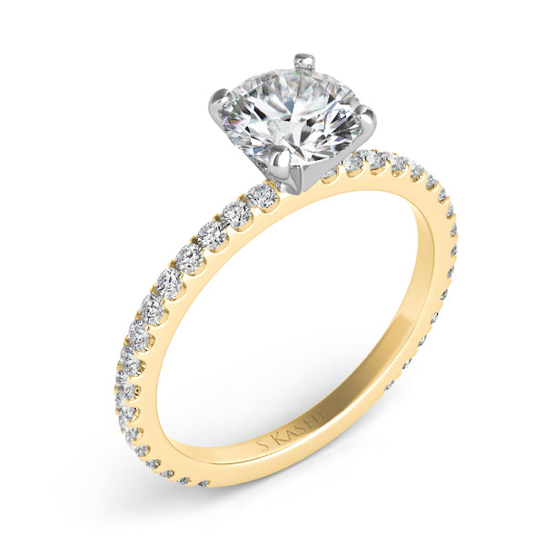 Yellow Gold Engagement Ring - EN7285YG