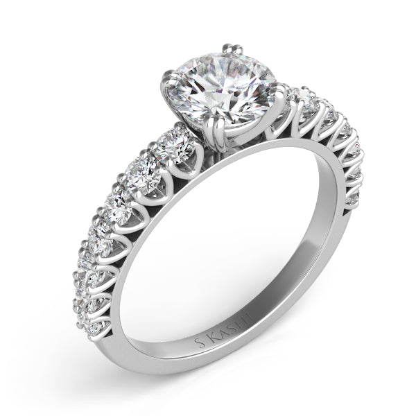 Platinum Engagement Ring - EN7291-PL