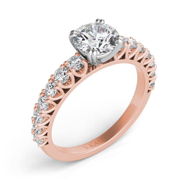 Rose Gold Engagement Ring - EN7291RG