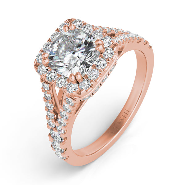 Rose Gold Engagement Ring - EN7303-6.5MCRG