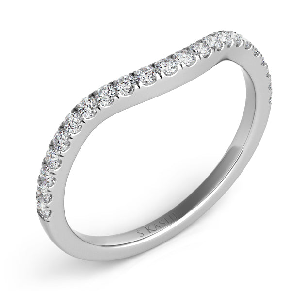 White Gold Matching Band - EN7303-BWG