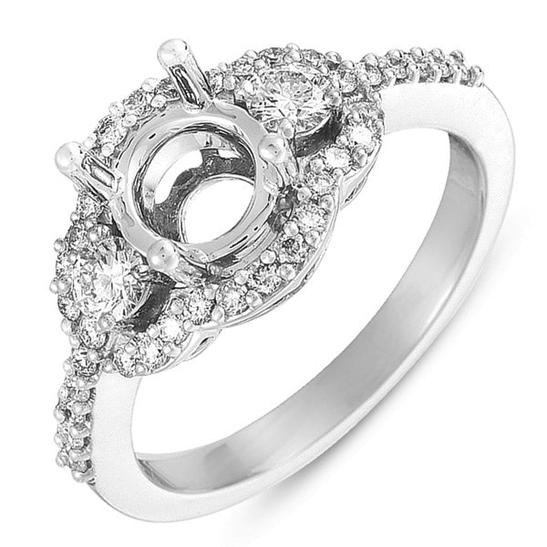 Palladium Engagement Ring - EN7312-1PD