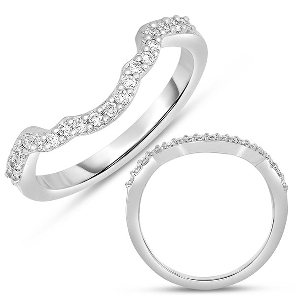 White Gold Matching Band - EN7312-BWG