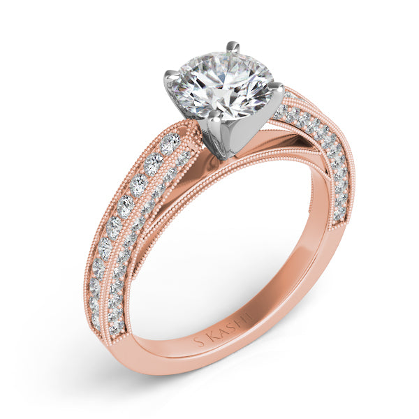 Rose Gold Engagement Ring - EN7314RG