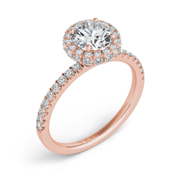 Rose Gold Engagement Ring - EN7322-2RG