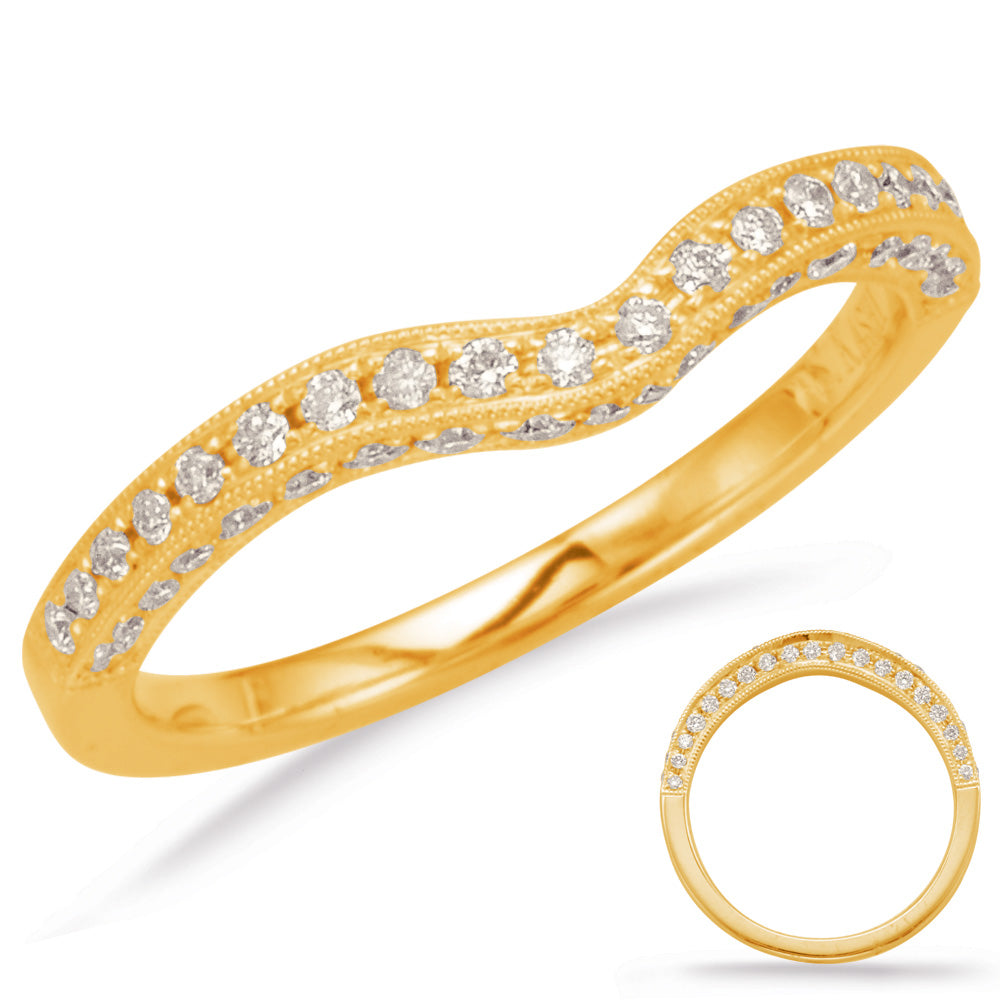 Yellow Gold Matching Band - EN7323-BYG