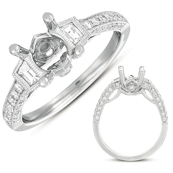 Platinum Engagement Ring - EN7323-PL