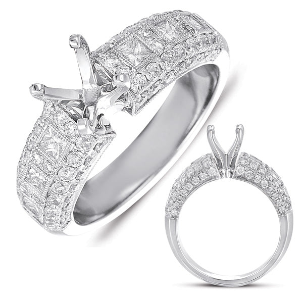 White Gold Engagement Ring - EN7329WG