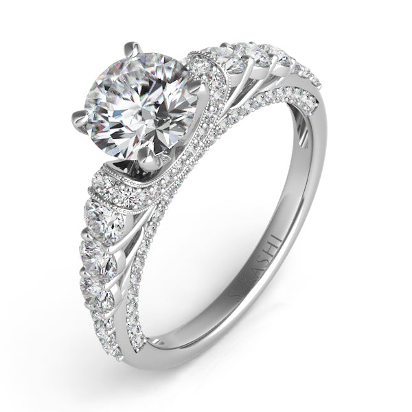 Platinum Engagement Ring - EN7332-PL